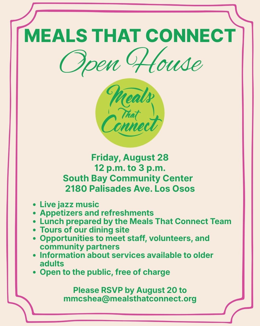 Los Osos Open House Flyer